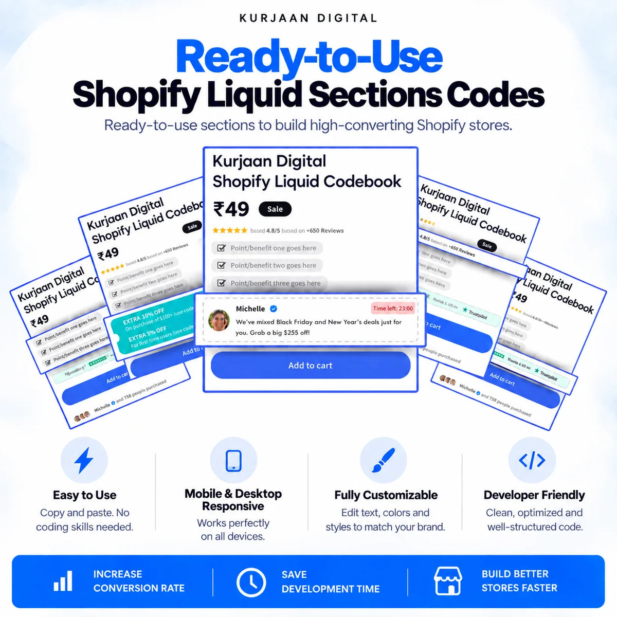 500+ Ultimate Liquid Code Snippets + Free Gifts